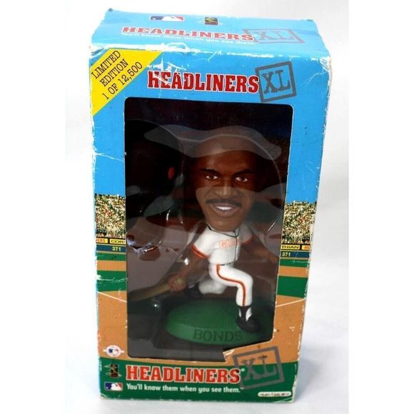 Headliners Toys Headliners Barrybonds Xl Bobblehead Of 1250 Limited